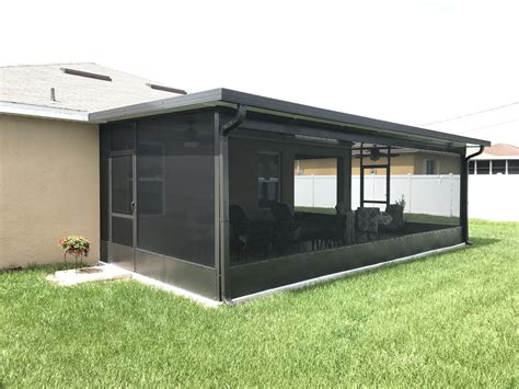 metal screen pipe enclosure|backyard screen enclosure.